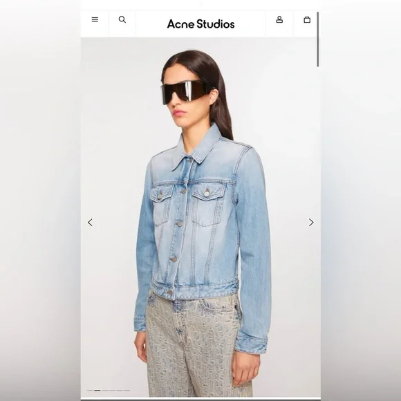 Acne studios denim jacket - Picture 3 of 6